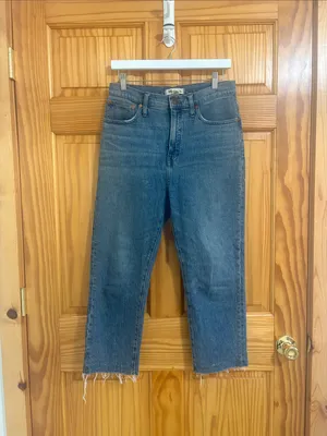 Madewell Size 27 Classic Straight Jeans thumbnail 6