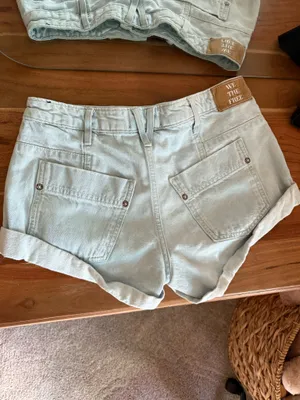 Free People Jean Shorts thumbnail 2