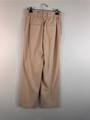 Ann Taylor Tan Wide Leg Trouser Dress Pants Womens 2 Preppy Classic Business thumbnail 8