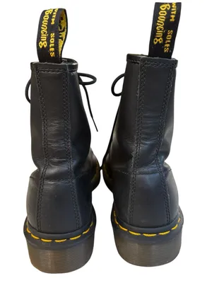 Dr. Martens Leather 1460 8 Eye Boots Black Size 6 thumbnail 5
