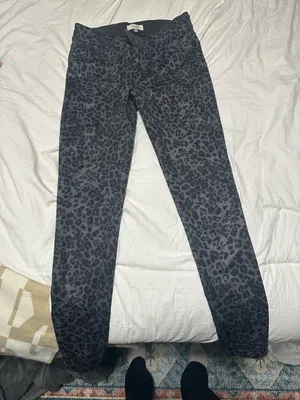 Cheetah Skinny Leggings Multi Size M thumbnail 2