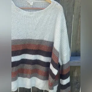 BiBi Striped Sweater Size M thumbnail 3