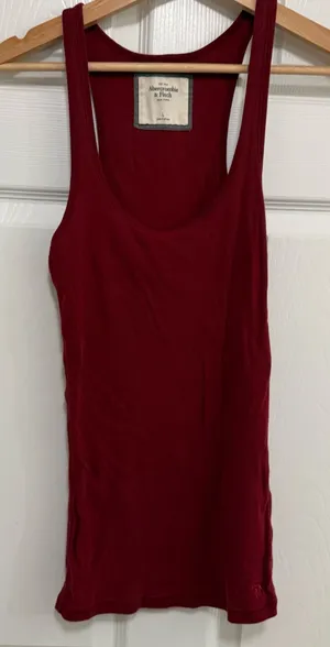 Like New Vintage Abercrombie & Fitch Long Tank Top thumbnail 1