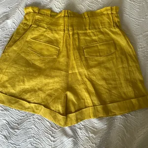 Mango Yellow Women's Shorts with Drawstring thumbnail 5