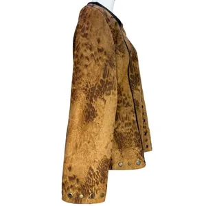Vintage Western Urban Tribe Jacket Women Large Brown Animal Print thumbnail 4