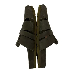 Free People Mule Clogs Sunday Season Khaki Green Slip On Women’s 36 USA 6 thumbnail 6