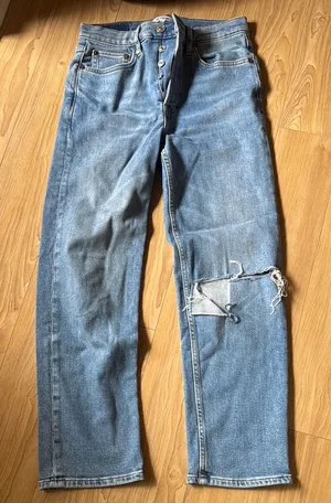 Re/Done Classic Light Blue Denim thumbnail 1