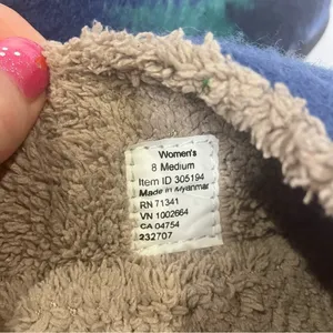 L.L. Bean women’s daybreak scuffs‎ motif slippers size 8 thumbnail 8