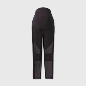 Isabel Maternity‎ Black Faux Leather Moto Leggings Size Medium thumbnail 2