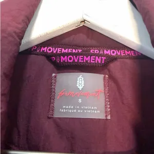 Free People FP Movement Off The Bleachers Coaches Jacket Women’s Small thumbnail 2