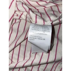 J. Crew Factory Broken-In Pink Stripped Short Sleeve Women's‎ Shirt Size XS thumbnail 4