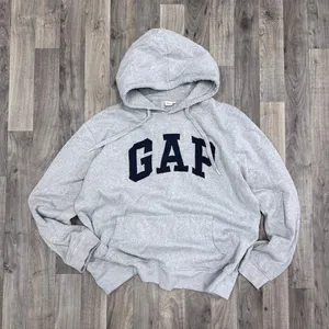 Gap gray minimalistic retro hoodie thumbnail 1