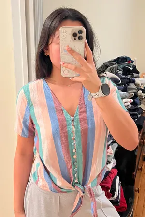 Striped Button Down Madewell thumbnail 1