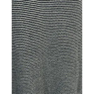 Lauren Ralph Lauren Knit Dress Black White Geometric Pattern 3/4 Sleeves‎ Medium thumbnail 4