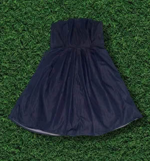 Eight Sixty Navy Strapless Dress thumbnail 1