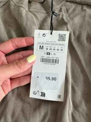 Men’s Zara tan shirt  thumbnail 3
