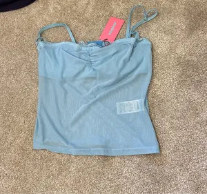 Edikted Elina Sheer Mesh Bra Top thumbnail 3