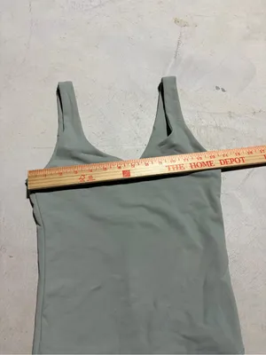 Abercrombie & fitch soft collection Sage Green Women’s bodysuit tank top XS thumbnail 5