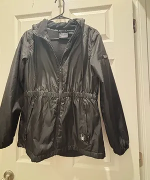 Black rain jacket  thumbnail 1