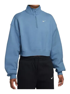 Nike Phoenix Fleece Crop Sweatshirt M thumbnail 1