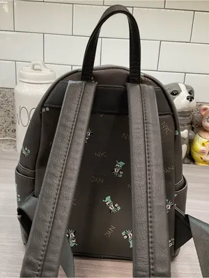 Disney Minnie Mouse Statue Of Liberty Mini‎ Backpack By Loungefly. thumbnail 7