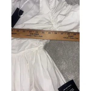 lulus white babydoll dress nwt small‎ lined thumbnail 5