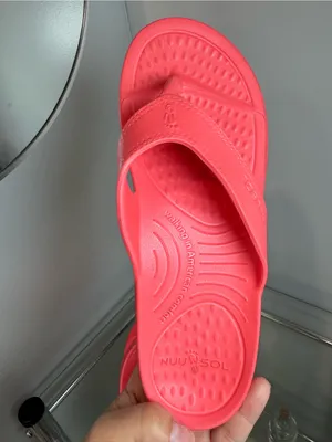 NUUSOL CASCADE Flip Flop made in the U.S.A Coral Sunrise Womens M7 W8 thumbnail 9