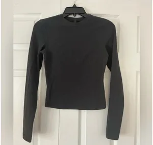 SKIMS Cotton Jersey Long Sleeve T-Shirt S thumbnail 2