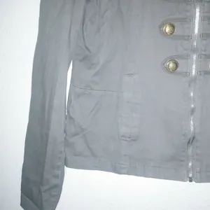 Passport M Cotton Military Army Green Zip Front Shacket Light Jacket thumbnail 11
