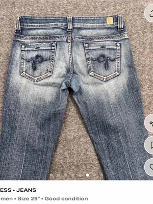 GUESS Women's Mid-Blue Bootcut Jeans with Faded Wash thumbnail 6