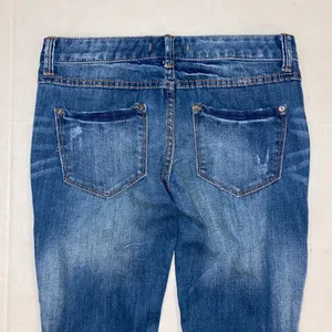 Free People Womens 25 Distressed Skinny Denim Blue Jeans 61855-1651 5125‎ thumbnail 8