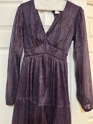 Francesca’s Purple Dress thumbnail 1