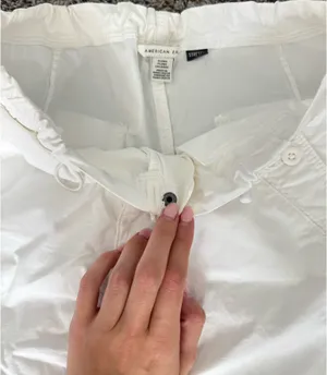 American Eagle Cargo Pants White thumbnail 3