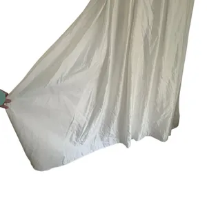 Lulu's Extraordinary Vow Off Shoulder Wedding Dress White XL Pockets A-Line thumbnail 5