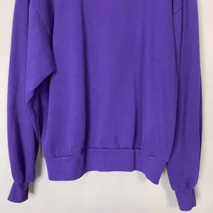 Vintage 90s Sweatshirt Seashells Glitter Gold‎ Ocean Women Size Large Purple Top thumbnail 6
