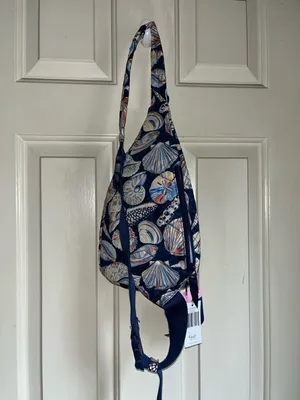 Vera Bradley Cotton ReImagined Mini Sling Backpack in Morning Shells thumbnail 6