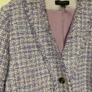 Fringe Tweed Cardigan Jacket Size 8 EUC thumbnail 3