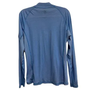 Patagonia‎ Women's XL Blue Capilene Quarter Zip Base Layer Performance Pullover thumbnail 4