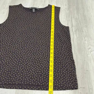 Josephine Chaus Sleeveless Pullover Flowy Dressy Corporate Work Blouse Shirt thumbnail 7
