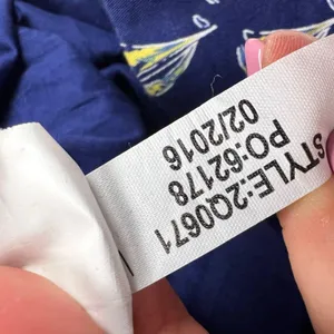 Vineyard Vines Cotton Boating Dress Navy Sailboats Strapless Sheath Size 2 thumbnail 11