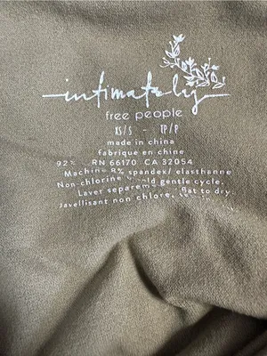 2. Free people xs small cropped tank thumbnail 2