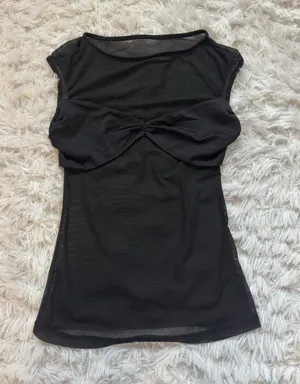 Black mesh going out top Size XS thumbnail 1