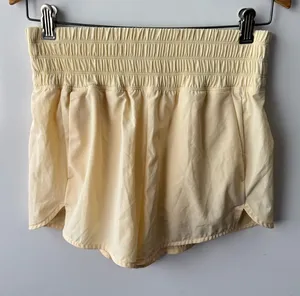 Old Navy Cream High‎ Waist Shorts with Elastic Waistband thumbnail 1