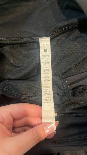 Black Lululemon Speed Up Shorts 4" thumbnail 3