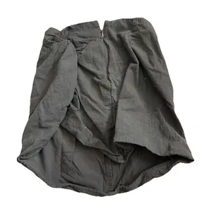 White Fox Side Tie Cotton‎ Blend Black Miniskirt XS thumbnail 1