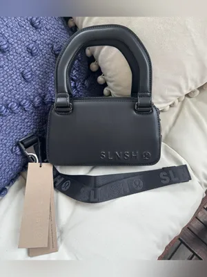 NWT Lululemon x SLNSH Collection Leather Alt. Top-Handle Mini Belt Bag - Black thumbnail 14
