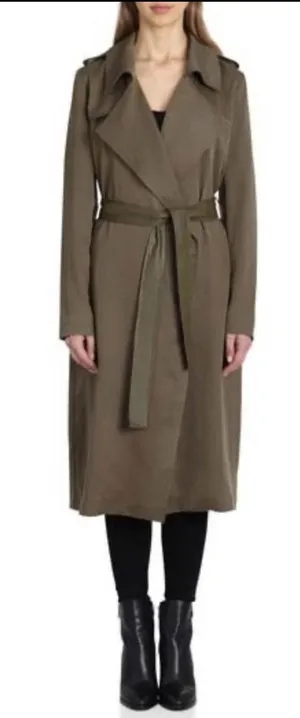 Badgley Mischka Belle Trench Coat XS thumbnail 1
