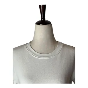 Cotton Citizen Sweatshirt Wonen XS Ivory Zipper Sides Crew Neck‎ Athleisure thumbnail 6