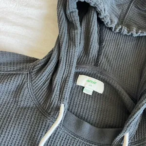 Aerie Waffle Knit Sweatshirt thumbnail 3