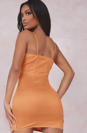 Cami Satin Body Con dress thumbnail 5